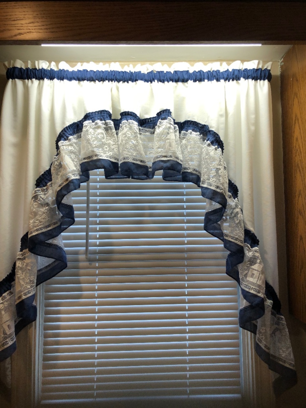 Vintage kitchen curtains